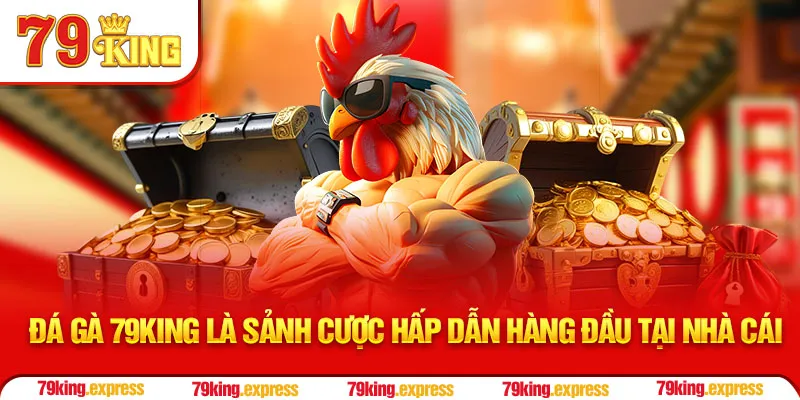 Đá gà 79KING là sảnh cược hấp dẫn hàng đầu tại nhà cái